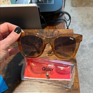 Quay Australia Amber Sunglasses